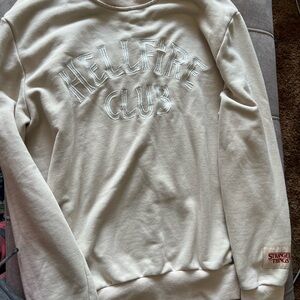 Cream Sweater - Hellfire Club Design